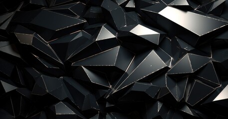 contemporary sharp geometric shapes