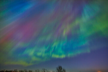 Northern Lights, Aurora Borealis, Arctic Sky, Celestial Beauty, Ethereal Dance, Vibrant Ribbons,...