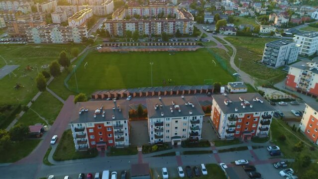 Training Ground Rumia Boisko Treningowe Sajewicza Aerial View Poland