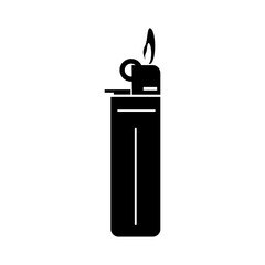 Obraz premium lighter vector icon. lighter symbol flat illustration on white background..eps