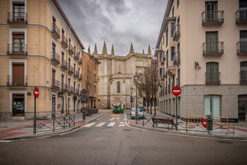 Valladolid ciudad histórica y cultural de españa. La ciudad histórica y monumental del pasado...