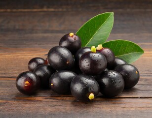 Fresh Jamun fruits