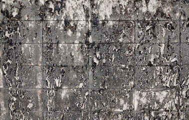 Gray concrete cement wall texture or background with grunge surface for text and image.