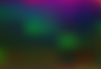Fototapeta premium Dark Multicolor, Rainbow vector modern bokeh pattern.