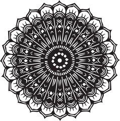 Beautiful mandala art, vector mandala design