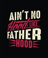 father's day typography t-shirt design - obrazy, fototapety, plakaty