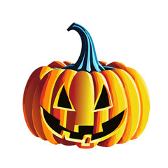 Halloween decoration icons