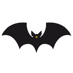 Murcielago bat halloween cartoon icon