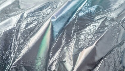 Holographic Elegance: Silver Texture with Wrinkled Surface for Vibrant Design" texture wallpaper silver colour background