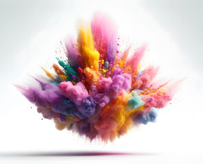 Futuristic Abstract Background - Technology Particles in Flux
