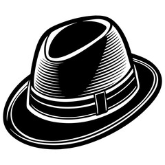 Hat cowboy west icon graphic vector image