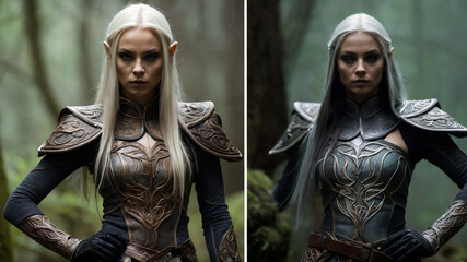 Shadow's Embrace The Enigmatic Allure of the Dark Fantasy Siren