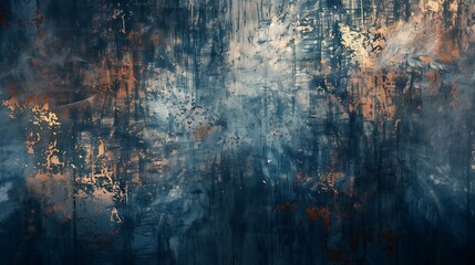 Grunge Tech background wall splatter color blue