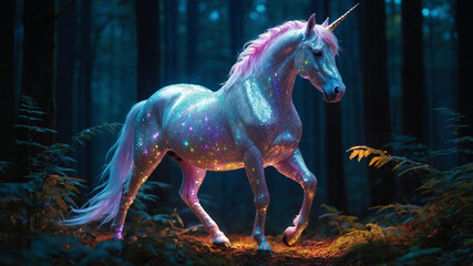 Whispers of the Cosmos Enigma of the Iridescent Slime Enchantress