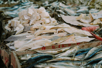 Jambal fish is a luat fish with a salty taste. Usually served with spicy sambah.