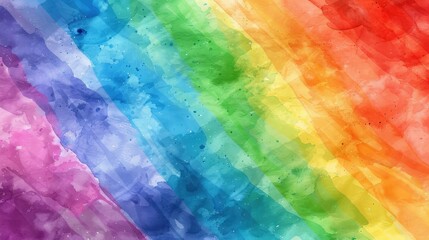 Rainbow watercolor, rainbow, pastel rainbow background, Colored pastel textures, color background,colorful watercolor isolated white background
