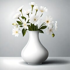 bouquet of snowdrops in vase