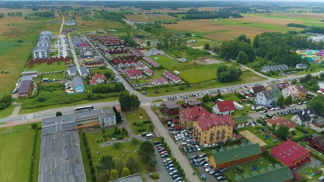 Beautiful Landscape Apartments Sarbinowo Krajobraz Domki Aerial View Poland