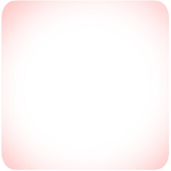 Pink Gradient Border: Pink Square Frame with Gradation, Shadow, and Thick Outline