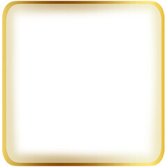 Obraz premium Gold frame golden square frame box ,Elegant digital art box concept. 