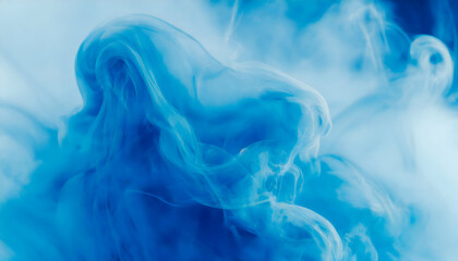 Abstract billowing smoke creating a cloudlike effect against for background on digital art concept, Generative AI.