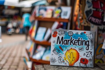 Naklejka na ściany i meble Mastering Banner Advertising: Insights into Data Visualization and Video Marketing to Enhance User Engagement