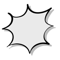 bubble textbox icon cartoon. manga textbox