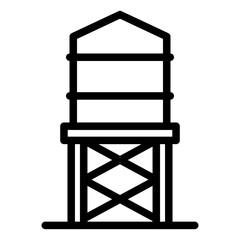 water reservoir icon 