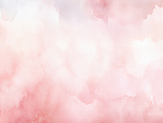 Fototapeta premium Pink and White Watercolor Abstract Background