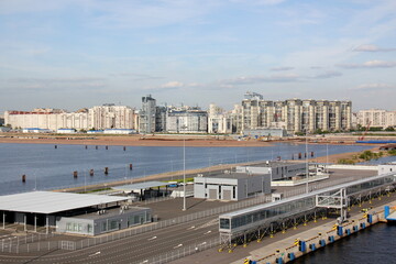 12 05 2023 St. Petersburg Russia. St. Petersburg is located in the north-west of the country on the...