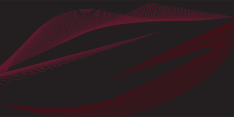 Modern Black Background Line Light Abstract