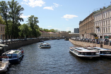 12 05 2023 St. Petersburg Russia. St. Petersburg is located in the north-west of the country on the...