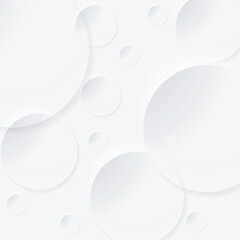 Modern elegant abstract background with paper thin circles
