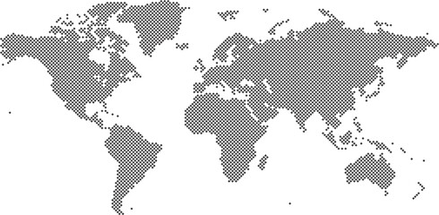 Fototapeta na wymiar map of the world