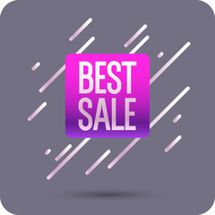 An image to advertise the sale. Poster for advertising discounts. Vector graphics. - 778680958