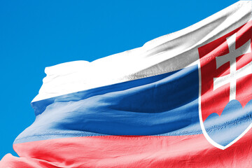 Flag of Slovakia The current form of the national flag of the Slovak Republic  - 778684137