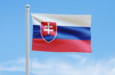 Flag of Slovakia The current form of the national flag of the Slovak Republic  - 778684170