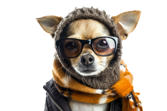 cool with animals in casual, stylish clothing that exudes effortless charm.