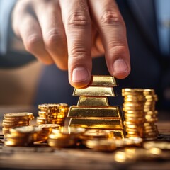 Evaluate the pros and cons of investing in gold bars versus gold coins