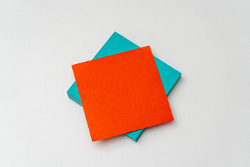 Adhesive note on white background - 778693309