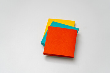 Adhesive note on white background - 778693353