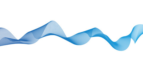 Abstract glowing lines futuristic technology concept. Abstract blend wave lines and energy background.  Background lines wave abstract stripe design. White background, mesh abstract, vector gradient.