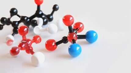 Molecular bonding model with chemical compound