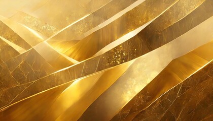 luxury abstract in gold a sleek and contemporary digital art piece showcasing rich textures and...