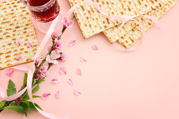 Pesah celebration concept (jewish Passover holiday) - 778708333