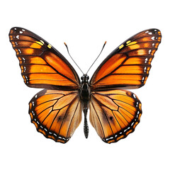 Fototapeta premium Butterfly isolated on white background