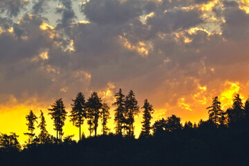 Sonnenaufgang,  Wolken,  Morgenstimmung