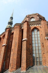 25 07 2023 Riga Latvia. Riga, the capital of Latvia, is located on the banks of the Daugava River...