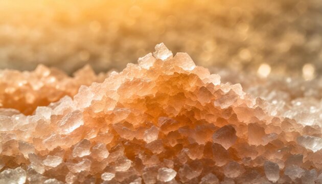 himalayan pink crystal salt background