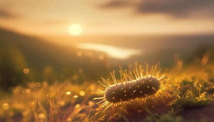 realistic photo bacterium created with generative ai - Powered by Adobe
